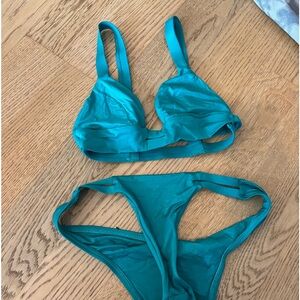 L Space Green Bikini Set